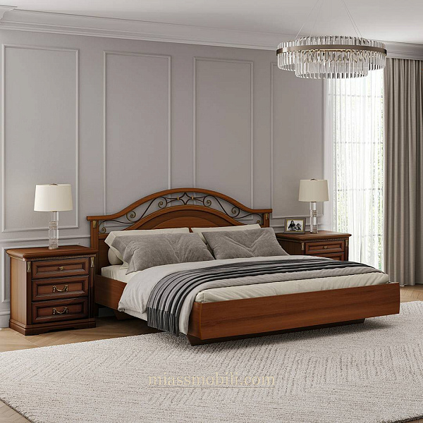 Кровать без ножной спинки  и КЭ